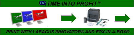 Prolab Wrap-Around Self-Laminating Cable Labels - Thermal